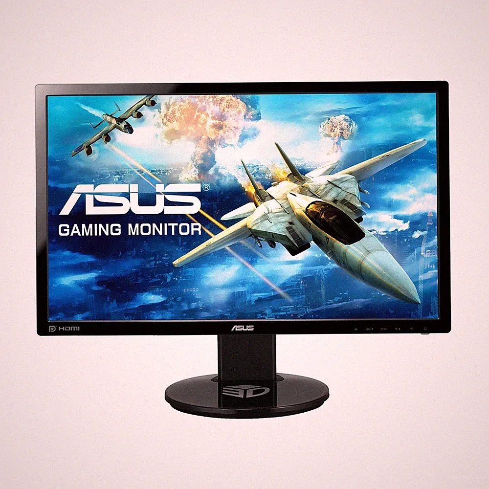 ASUS VG248 24in Gaming Monitor 144Hz 1ms 1080p LED HDMI DP DVI-D