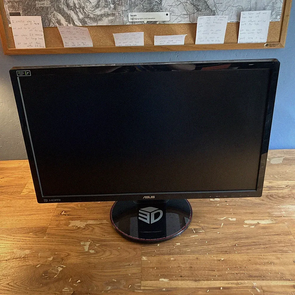 ASUS VG248QE 24inch Full HD 1080p 144Hz Gaming LED Monitor