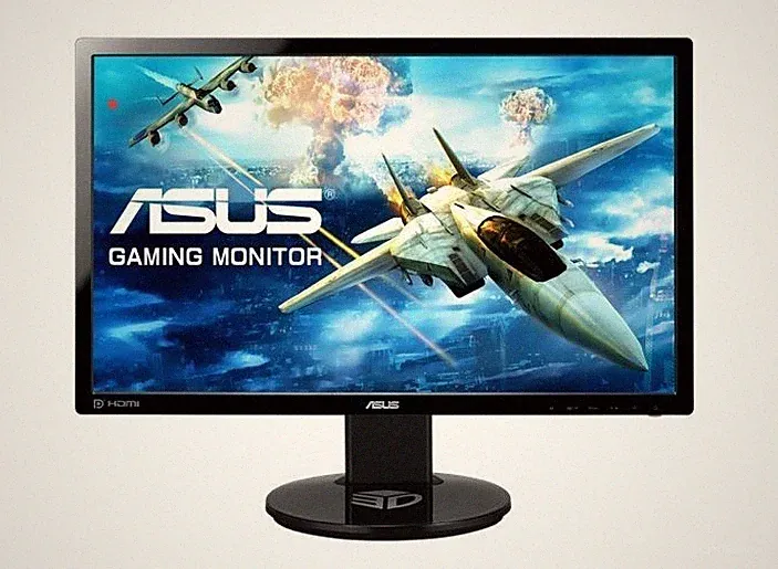 ASUS VG248QE Gaming Monitor -24" FHD (1920x1080) , 1ms, up to 144Hz, 3D Vision