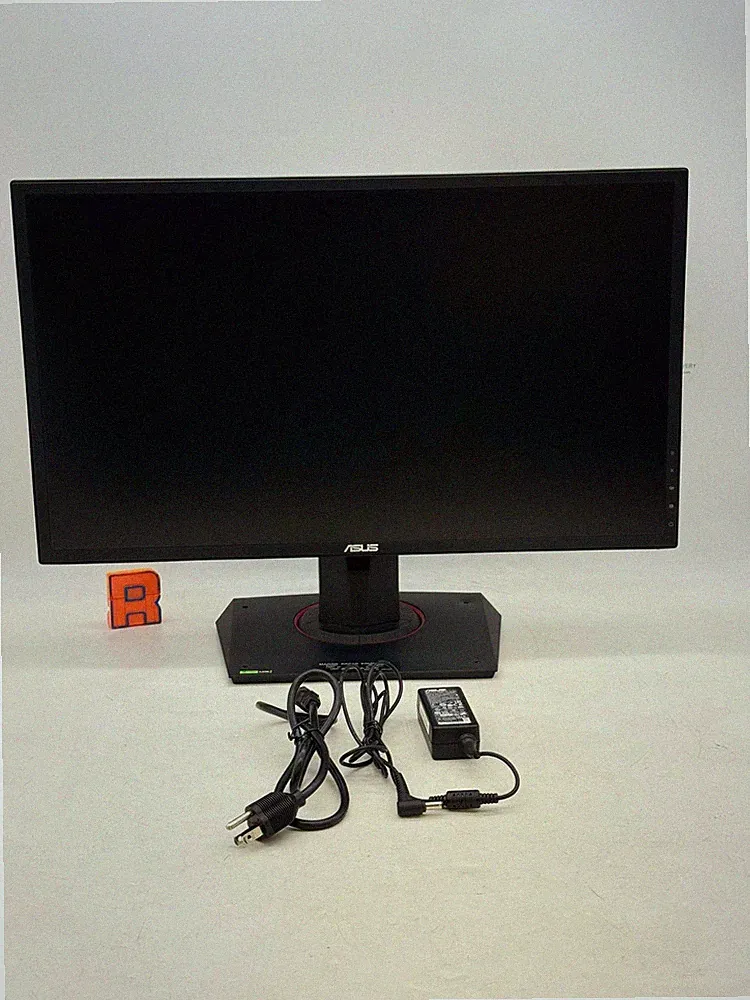 ASUS VG248QG 24” Full HD G-SYNC Gaming Monitor w/ Stand, Pwr Supply (Used)