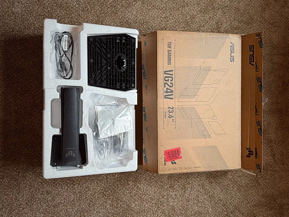ASUS VG24VQER TUF Gaming 24" Class Full HD 1500R Curved 165Hz LED Monitor