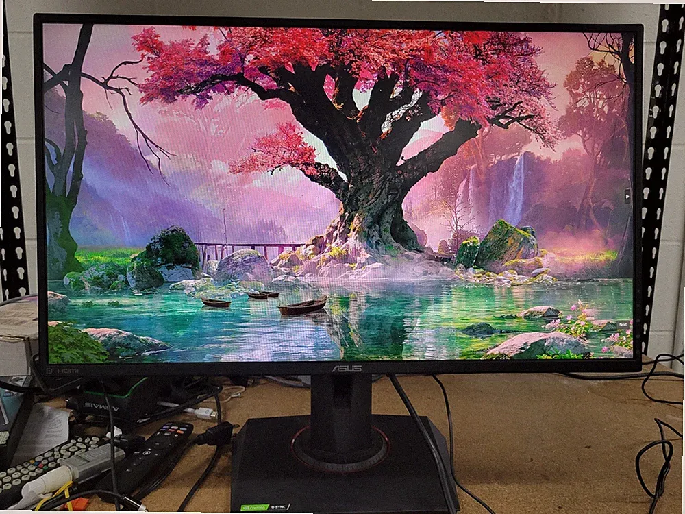 ASUS VG278QR TUF 165Hz Gaming Monitor W/ Power Cord | M925