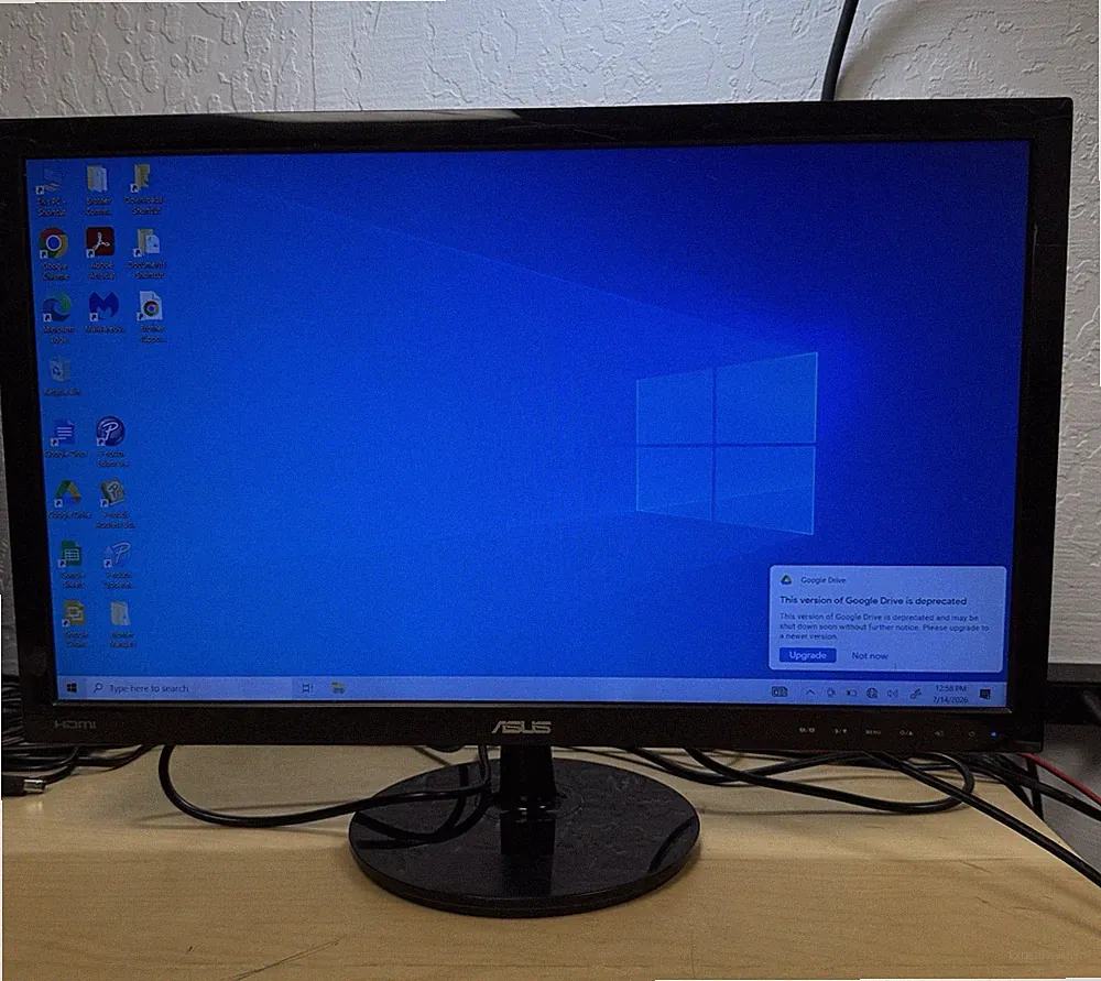 ASUS (VS248) 24" Monitor With Stand & POWER CORD - PREOWNED - TESTED
