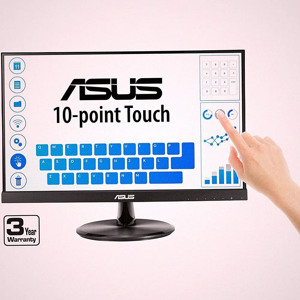 ASUS VT229H 21.5" Full HD Monitor - Flicker-Free Technology