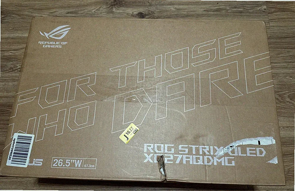 ASUS XG27AQDMG ROG Strix OLED 26.5" 1440p HDR 240 Hz Gaming Monitor