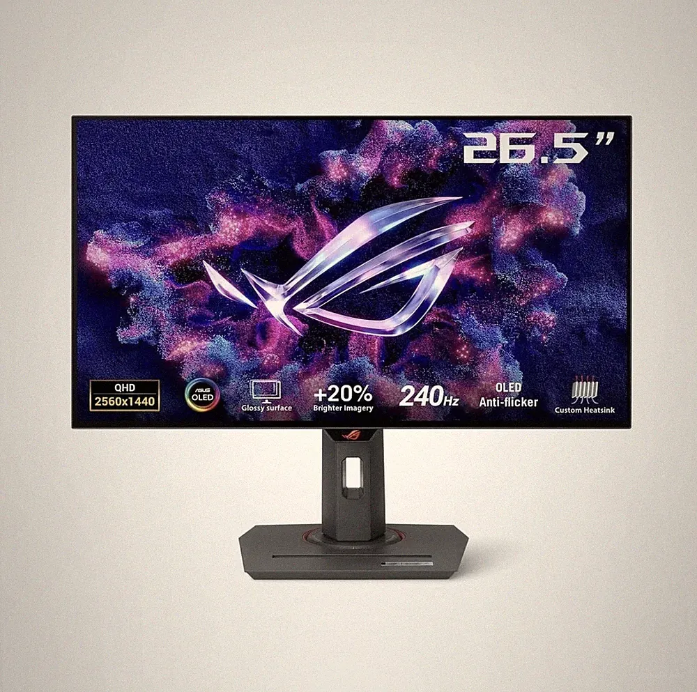 ASUS XG27AQDMG ROG Strix OLED 26.5" 1440p HDR 240 Hz Gaming Monitor