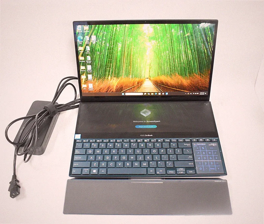 ​ASUS ZenBook Pro Duo 15.6" 4K Dual Screen TS | i9-9980HK, RTX 2060, 32GB