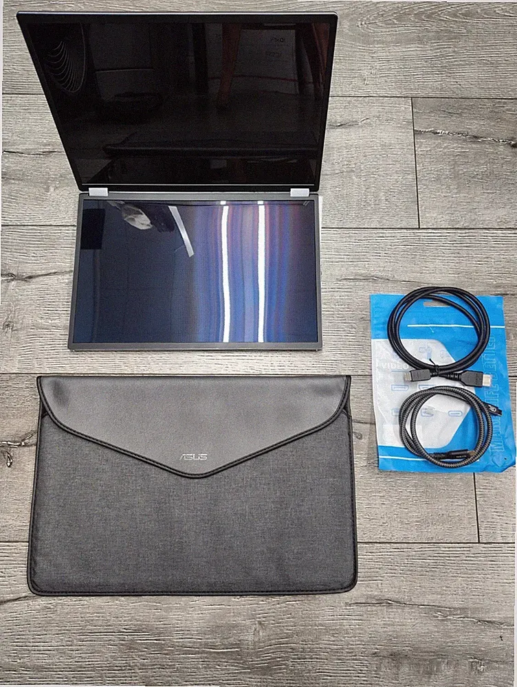 ASUS ZenScreen Duo OLED 360 Foldable Portable Monitor (MQ149CD) - Dual 14-inch