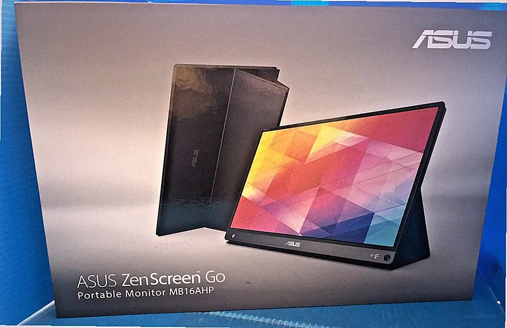 ASUS ZenScreen Go MB16AHP Portable Monitor USB-C With Case In Box