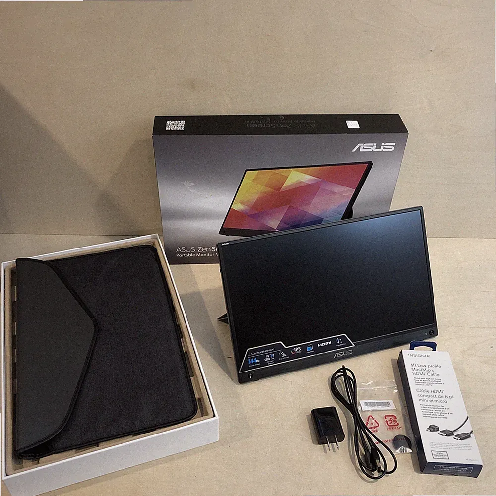 ASUS ZenScreen MB16AHG 15.6" 144Hz 3ms FHD GTG IPS LED Portable Gaming Monitor