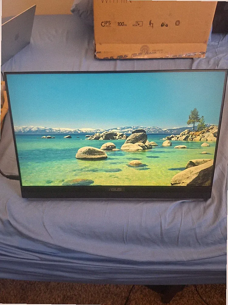 ASUS ZenScreen MB229CF 21.5in IPS 1080p 100Hz USB-C Portable Monitor