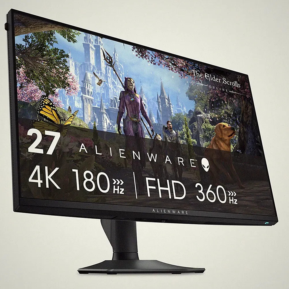 AW2725QF 27 inch 4K UHD 3840x2160 Gaming Monitor, 360Hz, Fast IPS, 0.5ms, NVI...