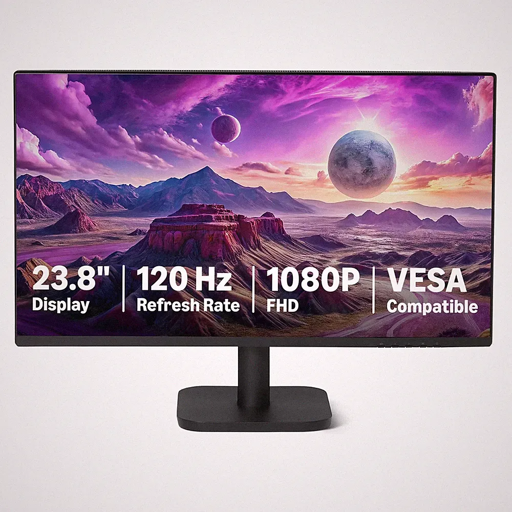Basics 23.8 1080P Monitor 120Hz - Model 24E40 HDMI DP VGA