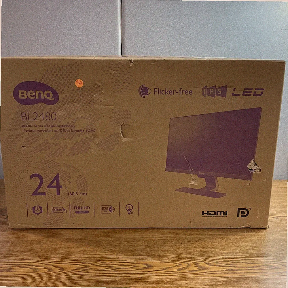 BenQ BL2480 Computer Monitor w/Built in Speaker 24" FHD 1920x1080p
