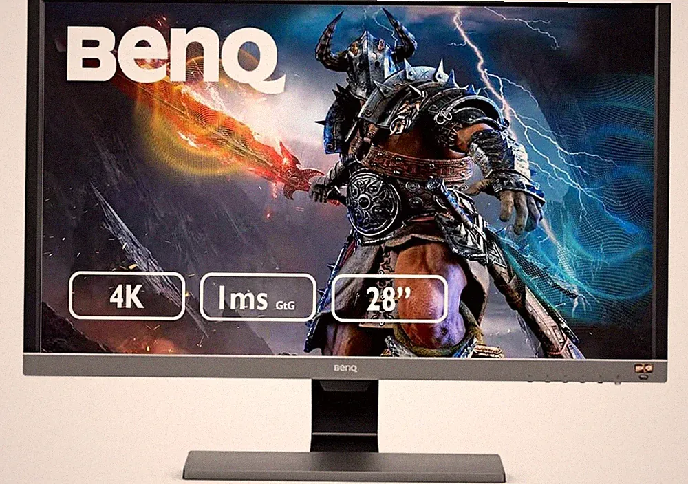 BenQ EL2870U 28in 4K UHD LED Gaming Monitor 1ms 60Hz HDR FreeSync HDMI DP