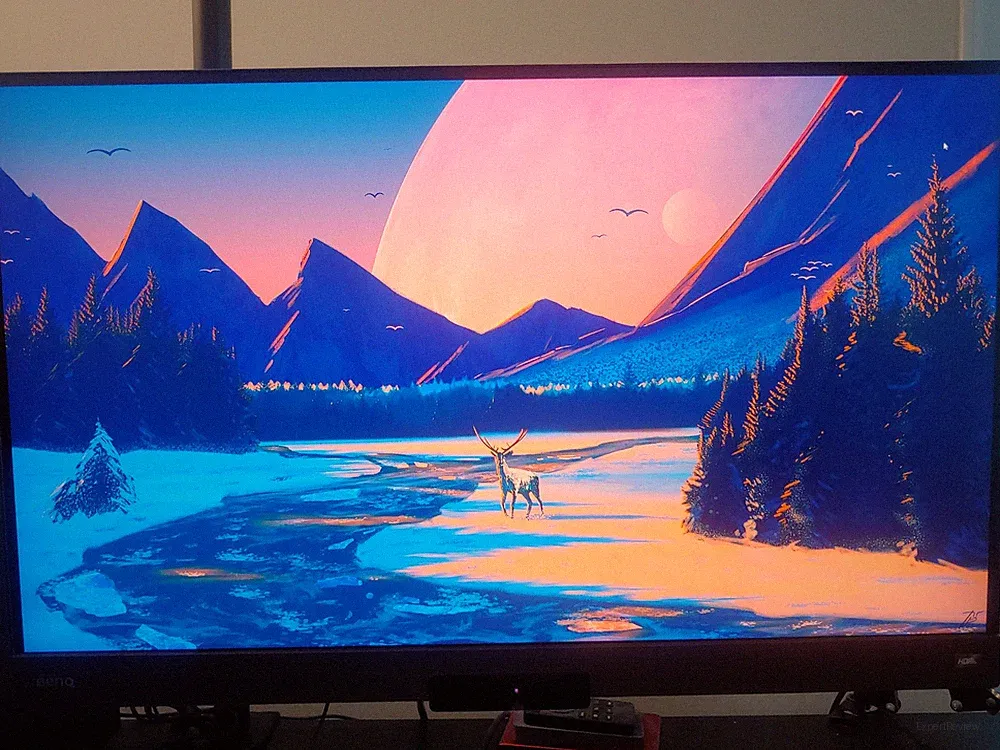 BenQ EX2780Q 27" 1440p 144Hz IPS Gaming Monitor with HDRi w/Monitor Arm