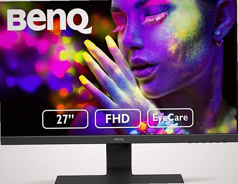 BenQ GW2780 Monitor 27" FHD 1920x1080p | IPS | Eye-Care Tech | Low Blue Light