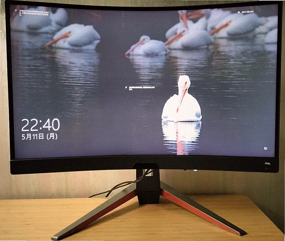 BenQ MOBIUZ EX2710R 27 Inch WQHD 165Hz Curved Gaming Monitor VA Panel