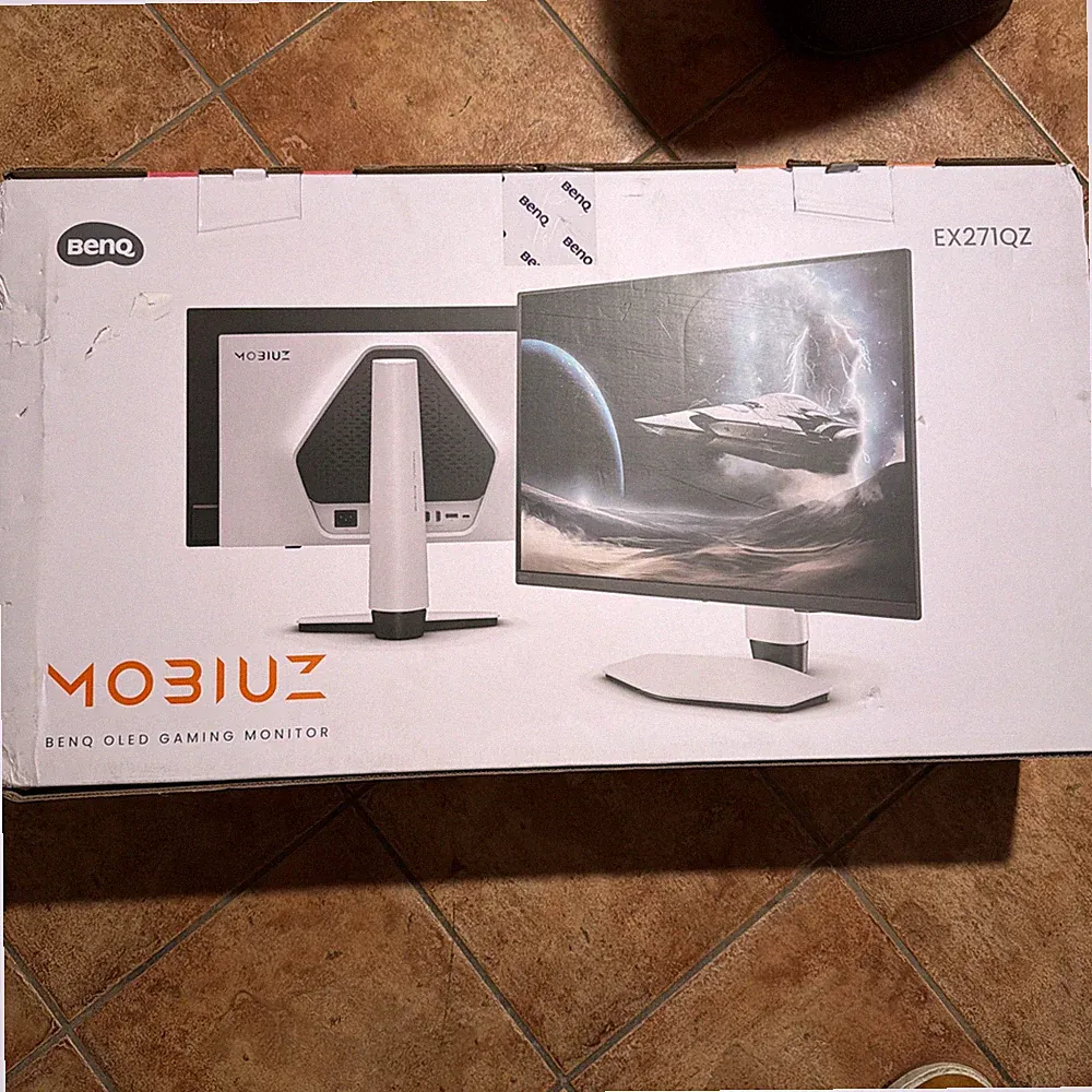 BenQ MOBIUZ EX271QZ 27" HDR 180Hz Gaming Monitor 16:9, 1ms, FreeSync Premium,HDM