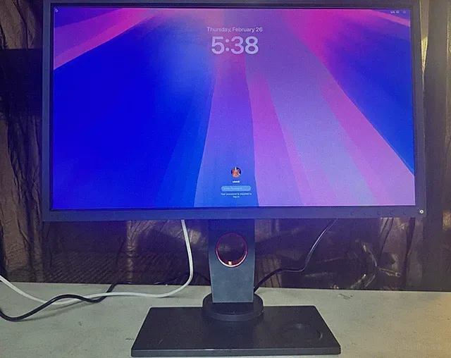 BenQ XL2546-B 24.5" 240 Hz TN LCD Monitor 1080P 1ms S-Switch TESTED WORKING