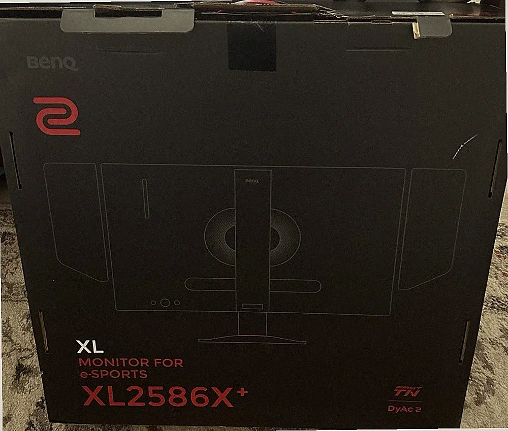 BenQ ZOWIE XL2586X+ 24.1in 600Hz 0.5ms 1080p LCD Gaming Monitor DyAc 2