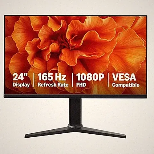 BLACK - AMAZON BASICS 24" (23.8" Viewable) FHD 1080P 165Hz VESA 24M2020GNA