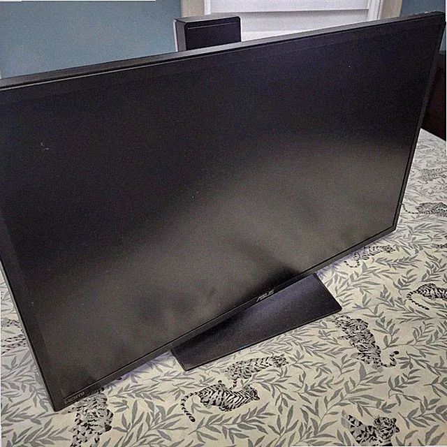 BLACK ASUS Gaming Monitor 60Hz 1080P with Adjustable Stand