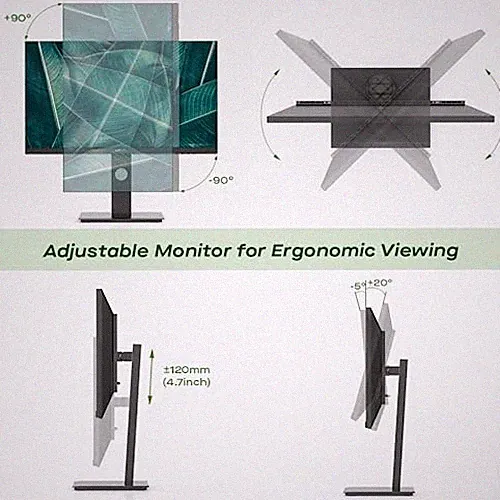 BLACK - MP MOBILE PIXELS 23.8'' COMPUTER MONITOR, 75HZ FHD1080P IPS MONITORS