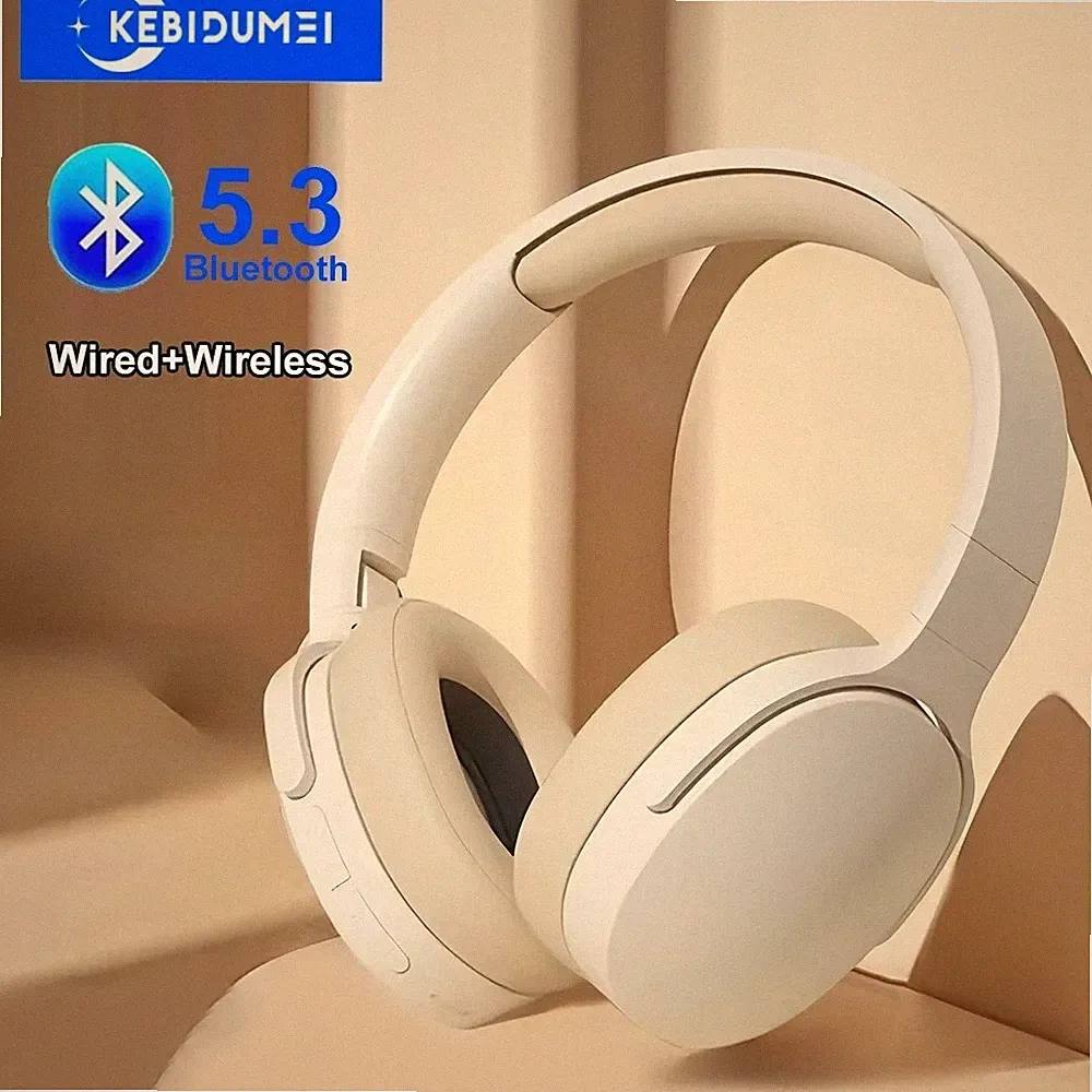 Bluetooth 5.3 Gaming Headphones Wireless Foldable Noise Reduction Headset