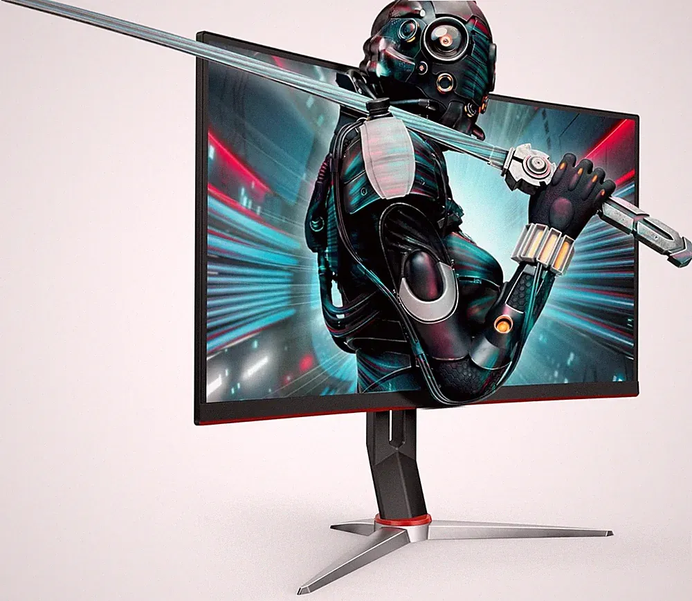 Brand New AOC CQ27G2 27" Super Curved Frameless Gaming Monitor QHD 2K 144Hz
