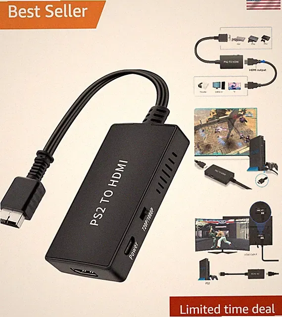 Brand New Gaming HDMI Adapter Black