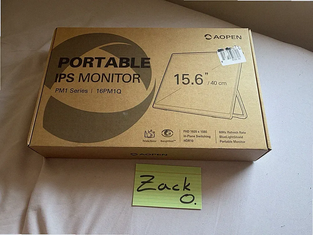 (BRAND NEW UNOPENED) AOPEN 15.6" Portable IPS Monitor 16PM1Q