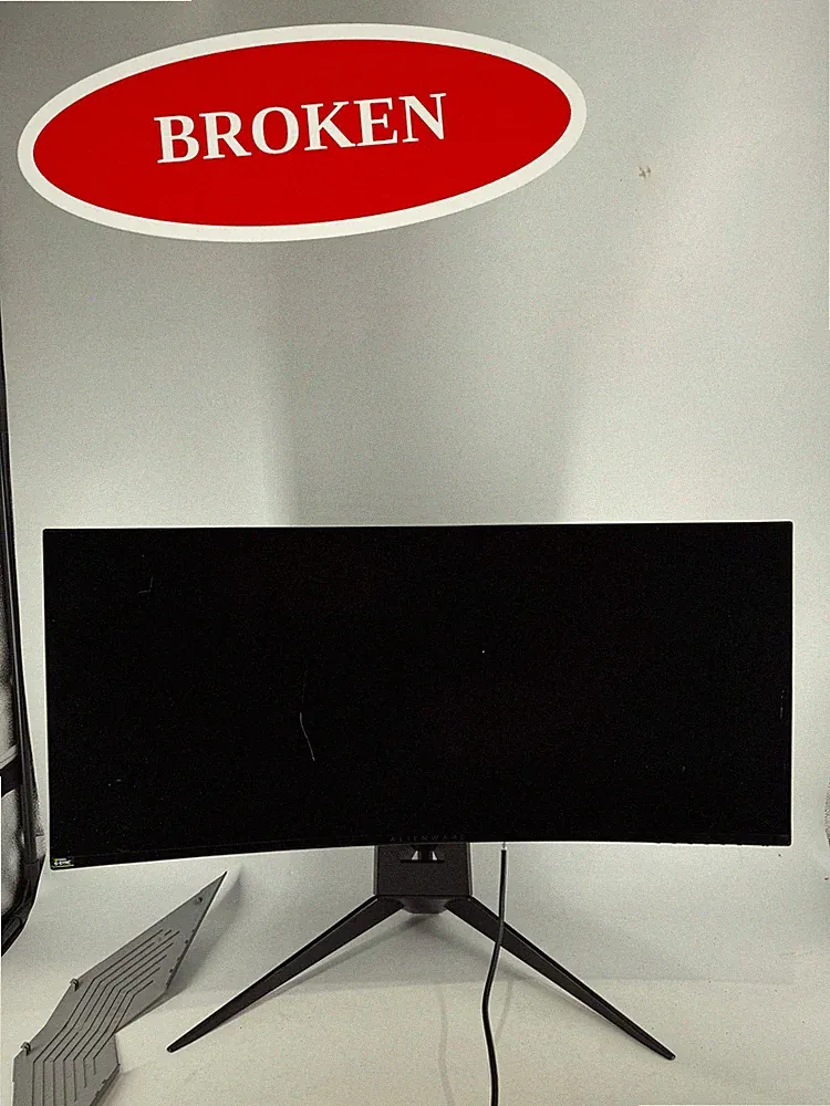 (BROKEN) Alienware AW3418DW 34in Curved Gaming Monitor 120Hz IPS G-Sync WQHD
