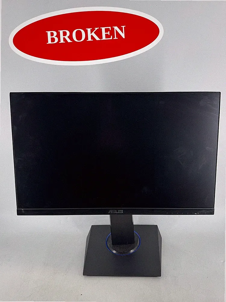 (BROKEN) ASUS VG246H 23.8in Gaming Monitor IPS FHD 1080p 75Hz 1ms FreeSync Low