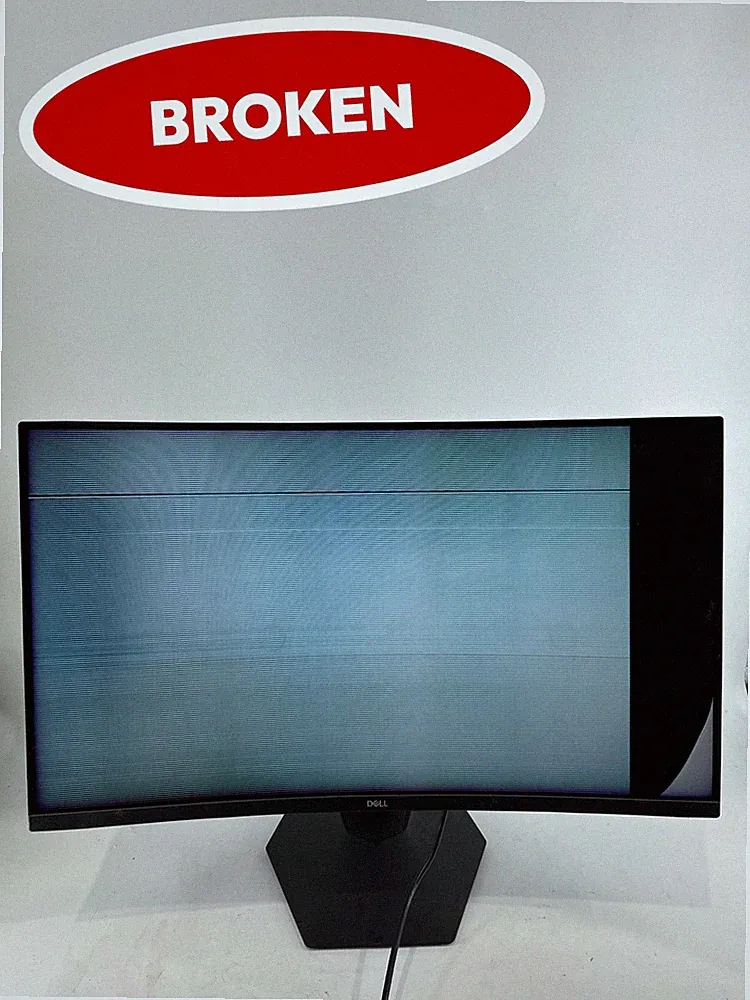 (BROKEN) Dell S3222DGM 32in Curved Gaming Monitor QHD 2560x1440 165Hz VA (19)