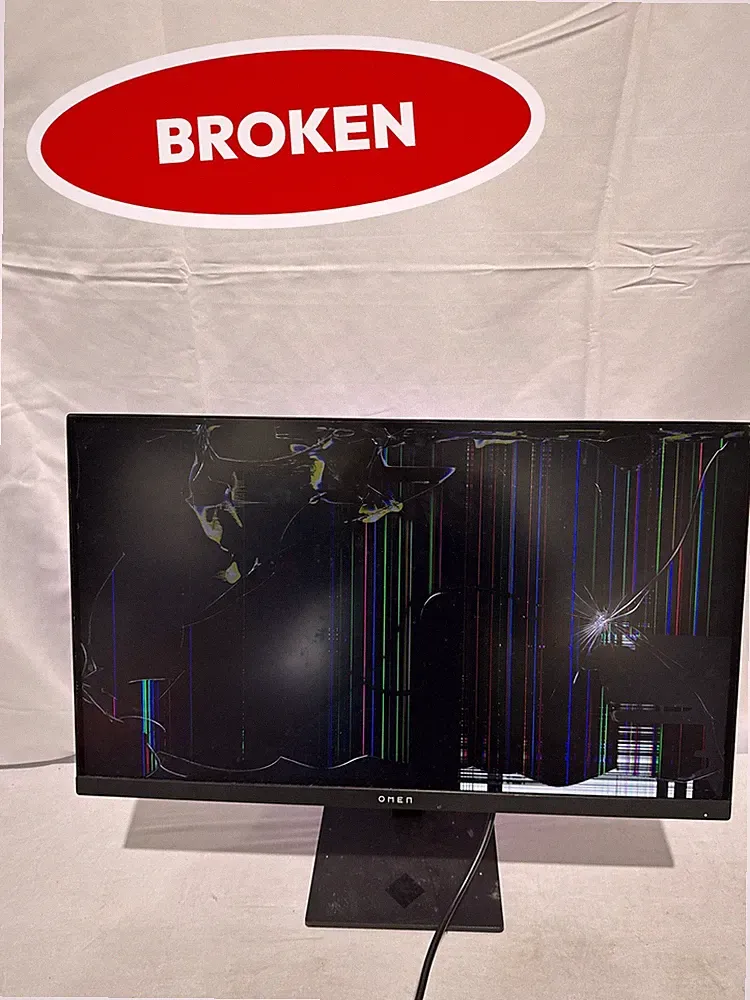(BROKEN) HP OMEN 27in QHD 240Hz IPS LED Gaming Monitor FreeSync G-SYNC HDR Black