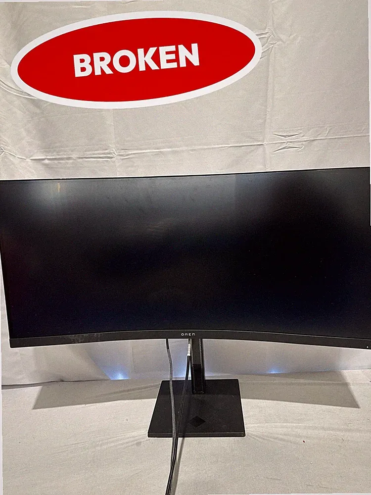 (BROKEN) HP OMEN 34c 34in Curved Gaming Monitor WQHD 165Hz 1ms FreeSync