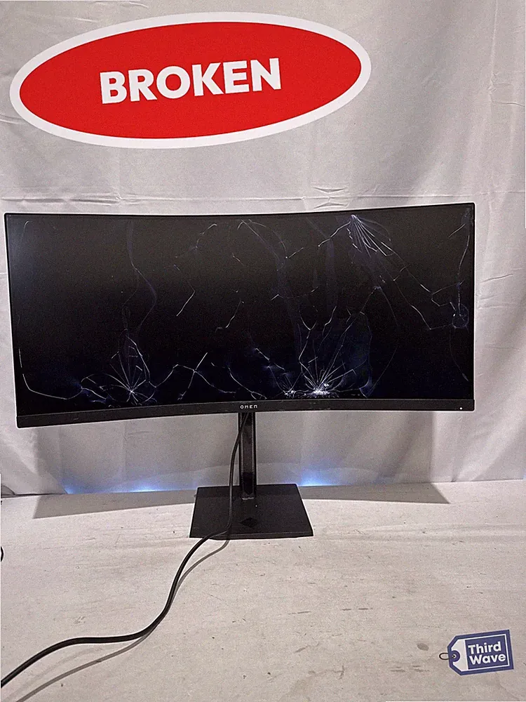 (BROKEN) HP OMEN 34c QHD 165Hz Curved Gaming Monitor VA Panel 3440 x 1440 21:9