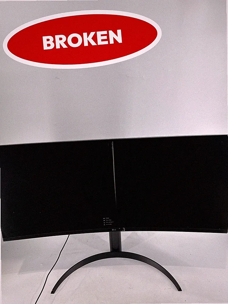 (BROKEN) LG UltraWide 34WP65C-B 34" Curved QHD 160Hz VA Monitor HDMI
