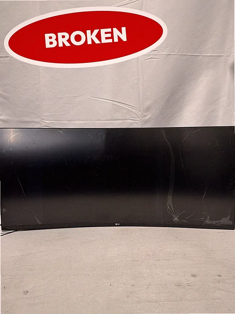 (BROKEN) LG UltraWide 34WP65C-B 34in Curved QHD 160Hz VA Monitor HDMI
