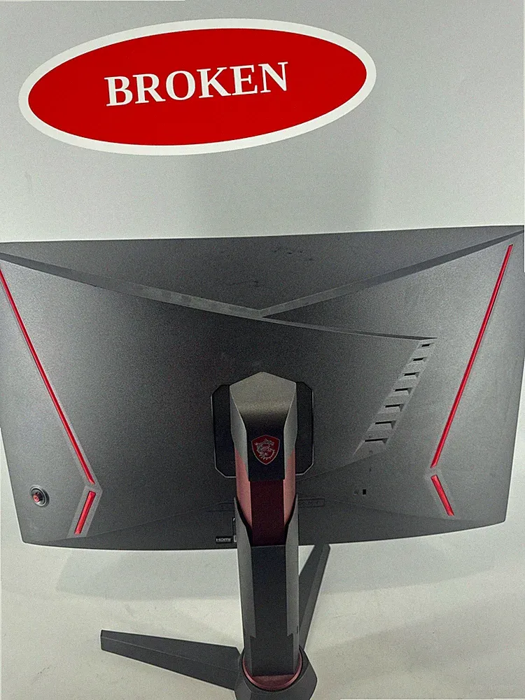 (BROKEN) MSI Optix MAG27CQ 27in Curved Gaming Monitor 1440p 144Hz 1ms FreeSync
