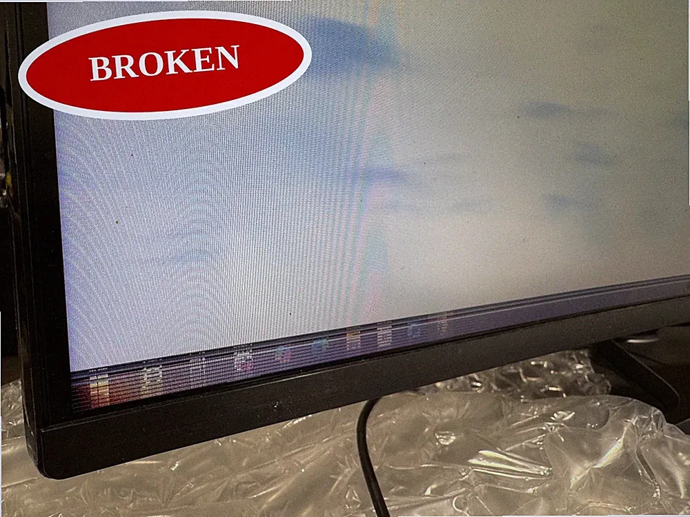 (BROKEN) Samsung CHG90 49in Curved Gaming Monitor Super Ultrawide 32:9 144Hz