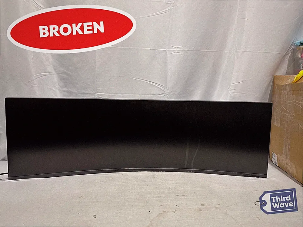 (BROKEN) Samsung LC49HG90DMNXZA CHG90 49 in Curved Gaming Monitor QLED 144Hz