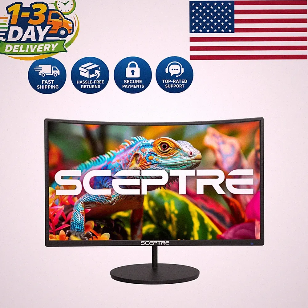 C275W-1920RN Curved 27'' Gaming Monitor - Built-in Speakers and Eye Care Tech