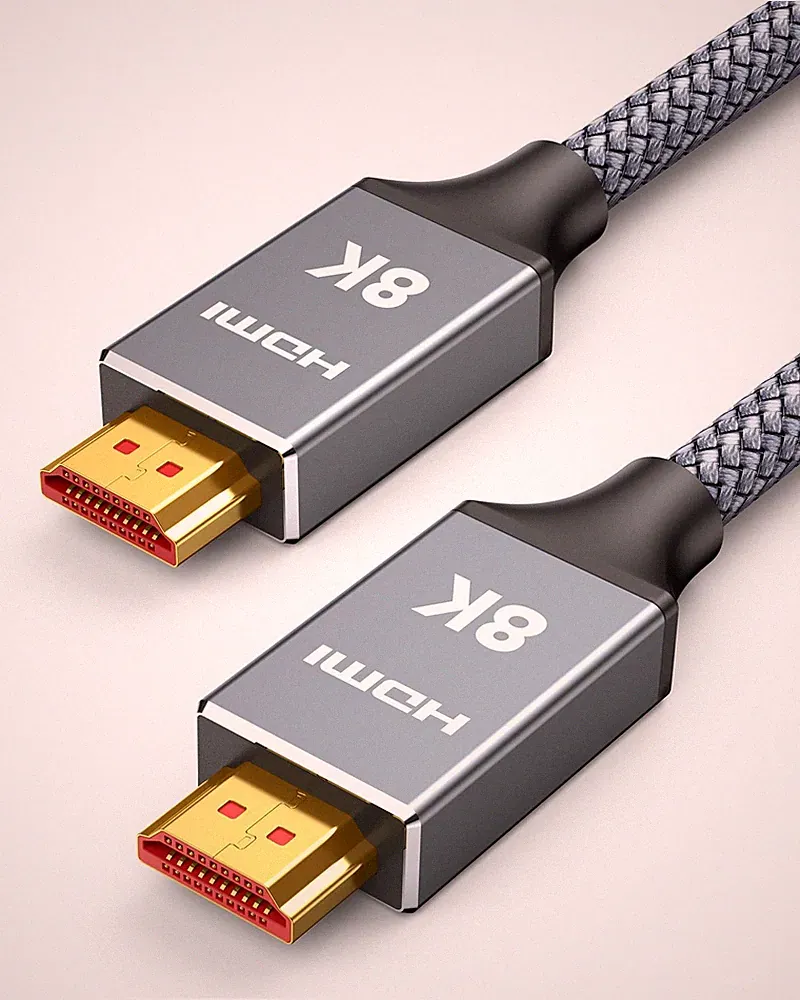 Capshi 2ft 8K 4K@120Hz HDMI Cable 2.1, 48Gbps High Speed Cord for PS5/4, TV,...