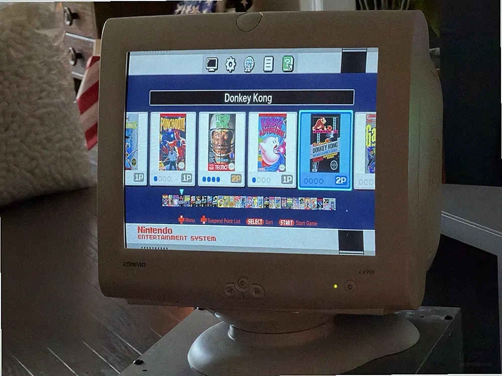 Compaq CV935 19” Color Monitor CRT Tested and Working Retro Gaming Vga
