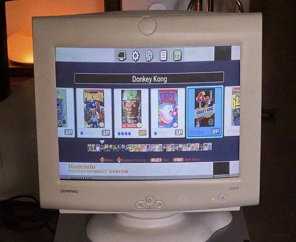 Compaq CV935 19” Color Monitor CRT Tested and Working Retro Gaming Vga