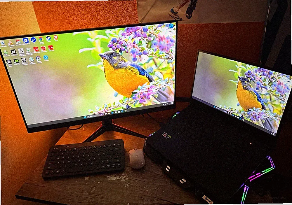 COMPLETE GAMING SETUP ASUS ROG +180Hz MONITOR AND MORE