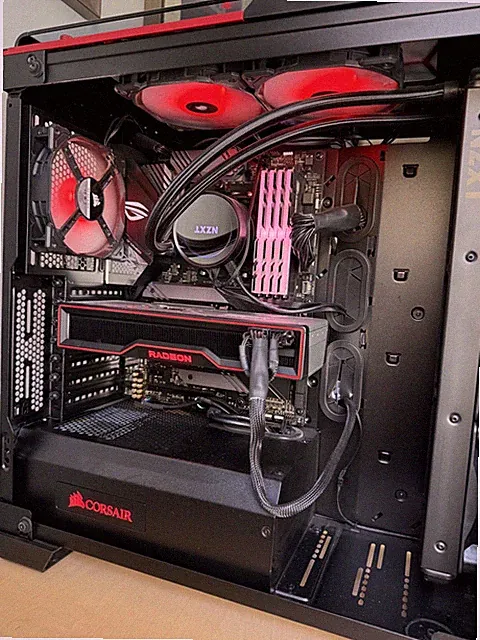 Complete package Custom PC: AMD RYZEN 5900X; RX 6800XT, 32GB RAM + Monitor etc.
