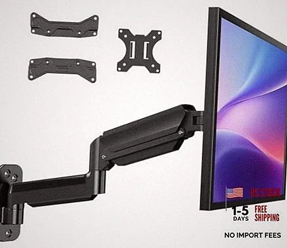 gaming monitor wall mount swivel
